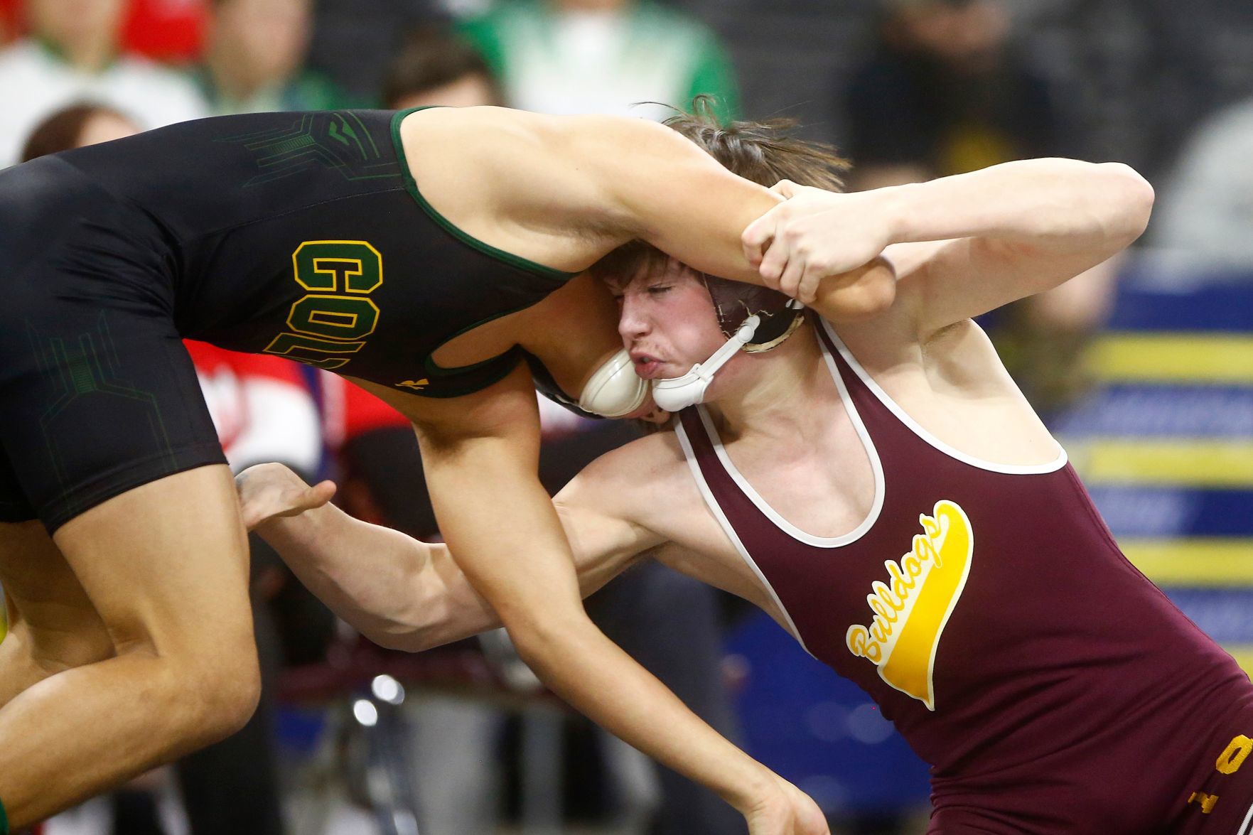 Championship round of state wrestling